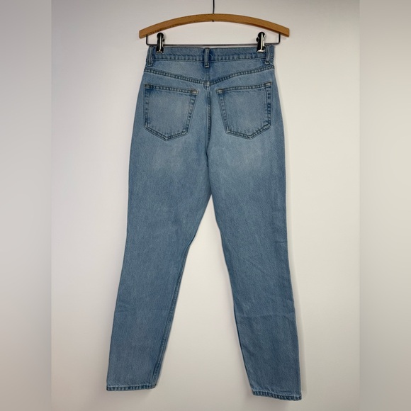 Reformation Tahoe 23 Light Blue Straight Leg Jeans - Picture 4 of 5